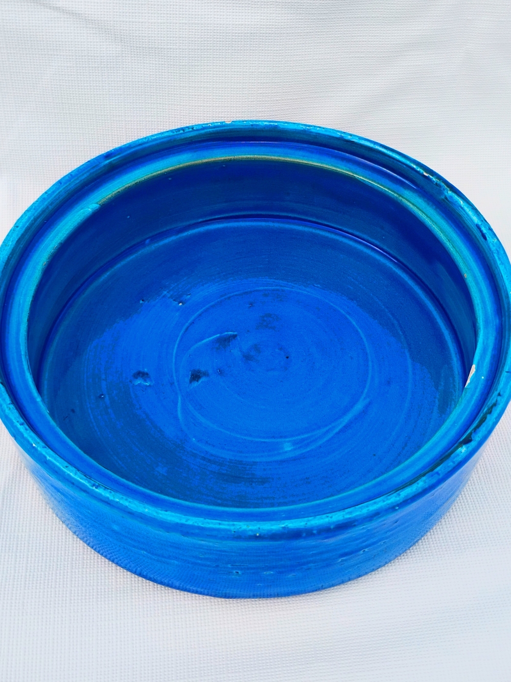 VTG Bitossi Aldo 70/9B Rosenthal Netter Italy Blue Ceramic Bowl – MCM